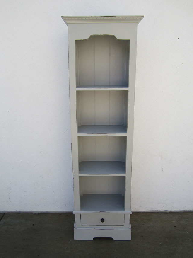 Narrow Bookcase with One Drawer Nadeau Alexandria