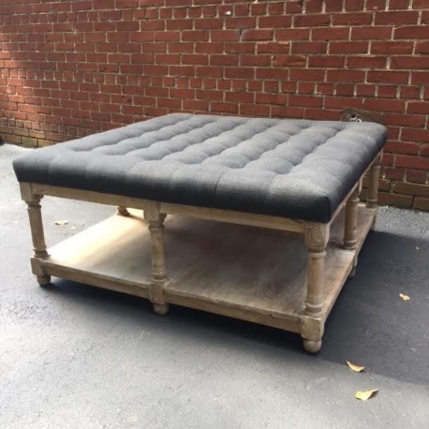 Square Ottoman Nadeau Atlanta