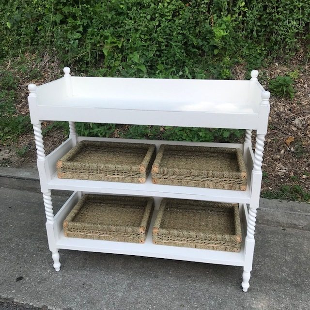 Open Shelf with Baskets Nadeau Atlanta