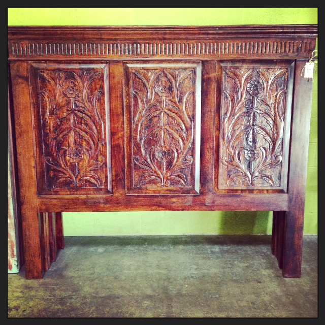 Carved Headboard Nadeau Dallas