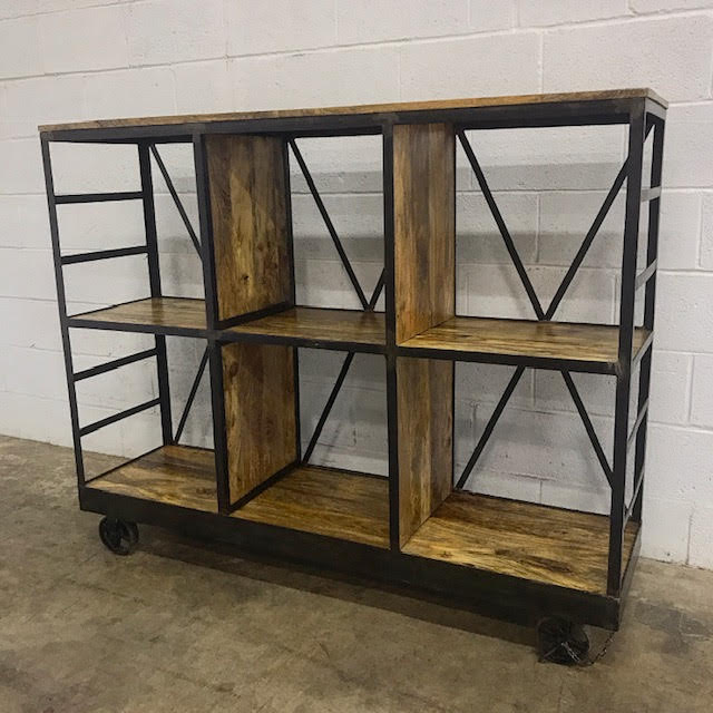 Bookcase on Wheels Nadeau Dallas