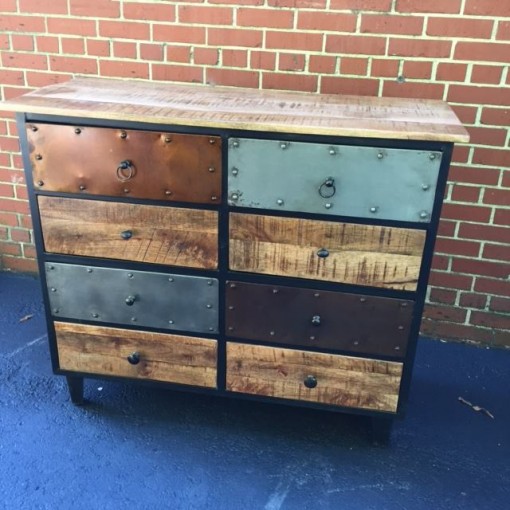 Iron and Wood with Drawers Nadeau Dallas