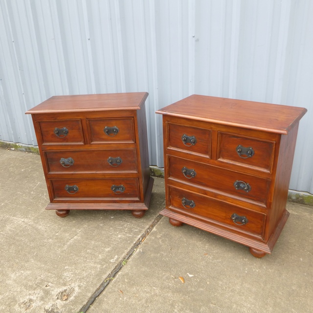 FourDrawer Dresser with Bun Feet Nadeau Houston