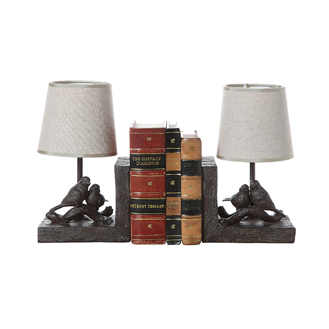 lamp bookends Nadeau Houston