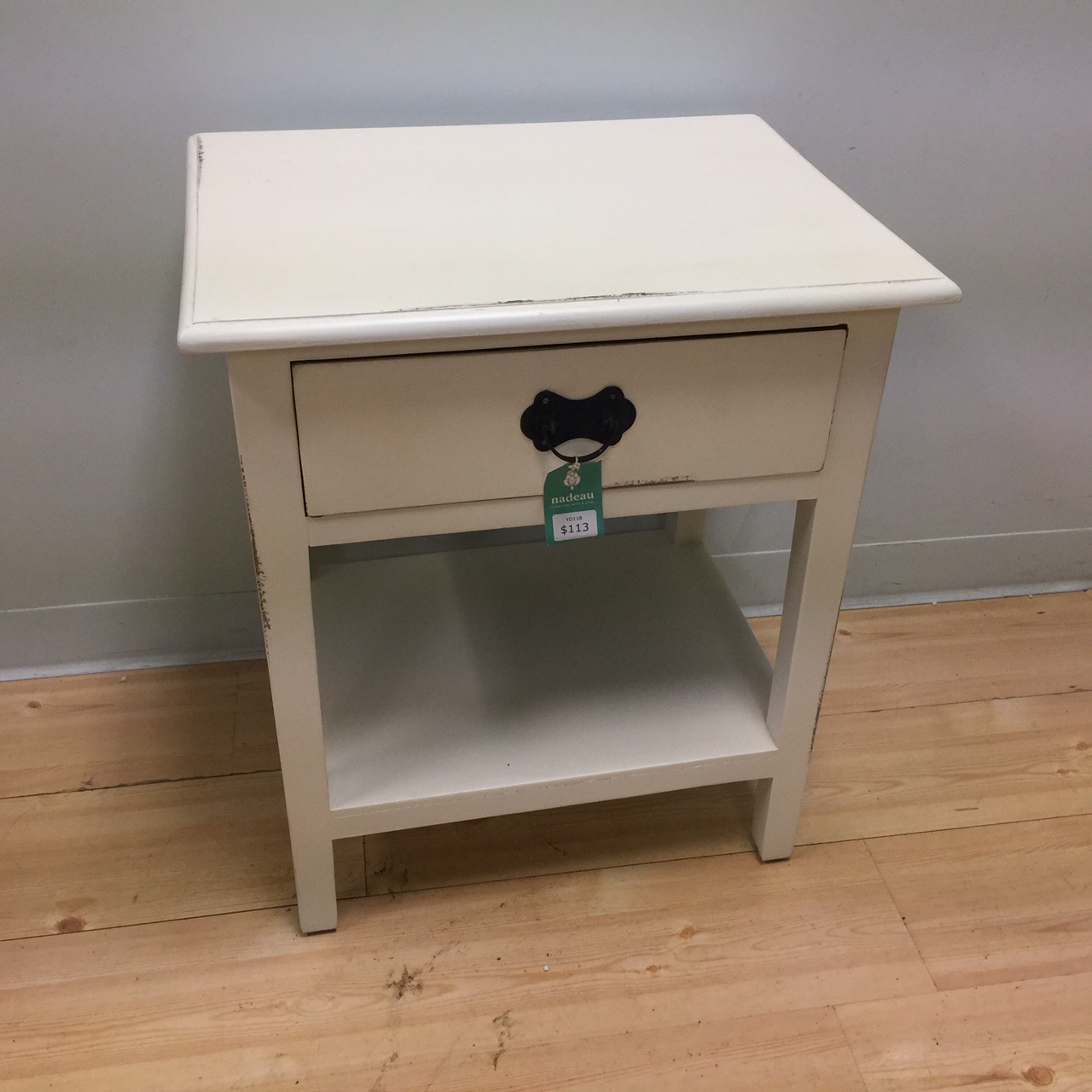 Contemporary Nightstand - Contemporary Nightstand With Shelf Nadeau Minneapolis contemporary nightstand - contemporary nightstand with shelf nadeau minneapolis