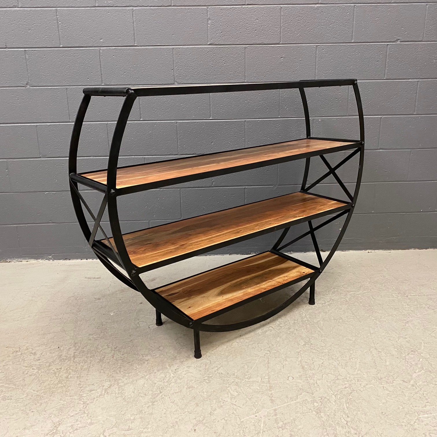 Round Bookshelf Nadeau Nashville