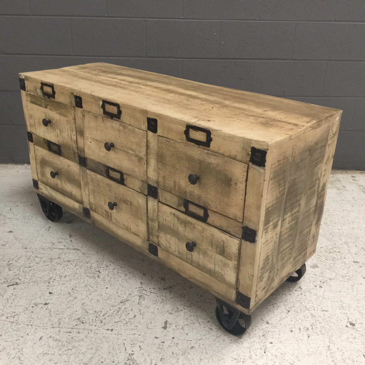 Console Table with Wheels Nadeau Nashville