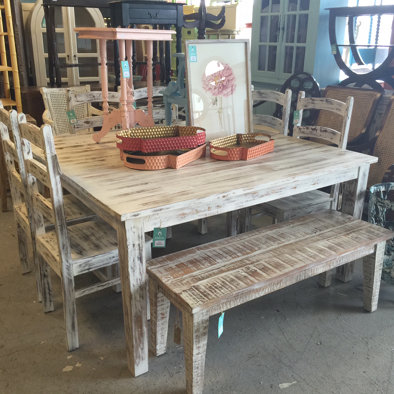 Nadeau Furniture Nashville #3 - Square Dining Table Nadeau Furniture Nashville #3 - Square Dining Table