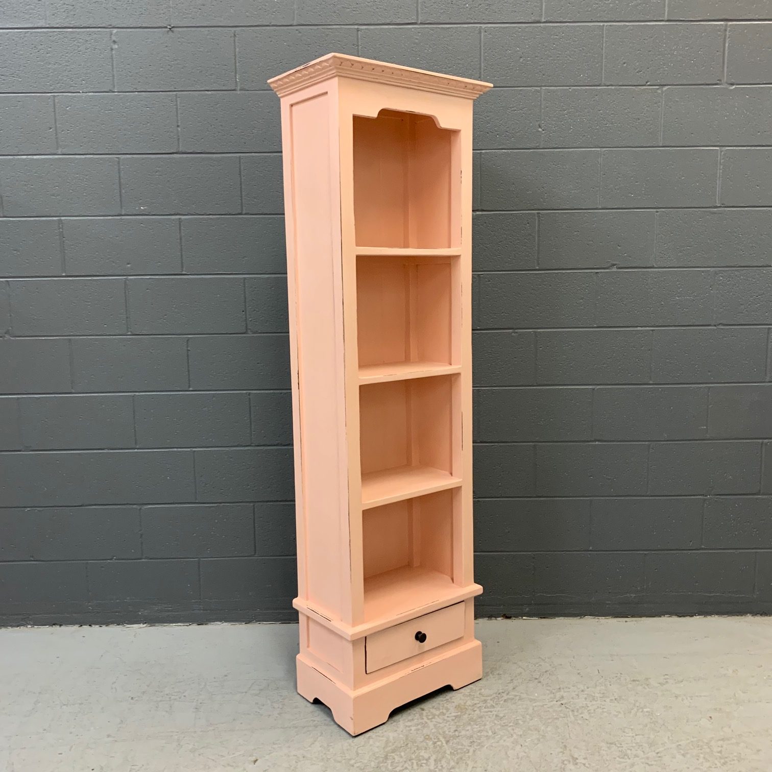Narrow Bookcase with One Drawer Nadeau Nashville
