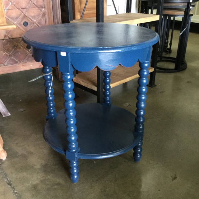 Bobbin Leg Side Table Nadeau Miami